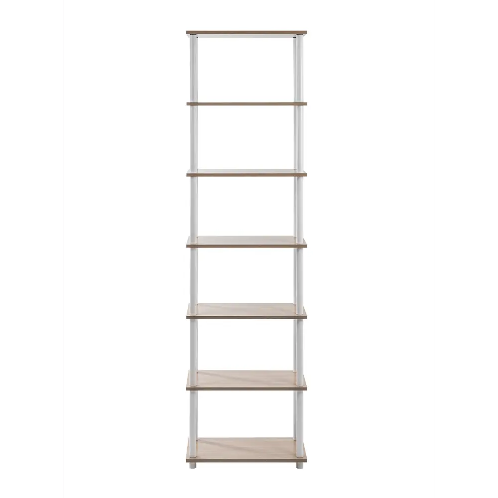 Фото 3 Стеллаж деревянный Gastrorag 7 полок 60x219.2x30 см нагрузка до 8 кг ЛДСП цвет ясень шимо светлый Фото 3 Стеллаж деревянный Gastrorag 7 полок 60x219.2x30 см нагрузка до 8 кг ЛДСП цвет ясень шимо светлый