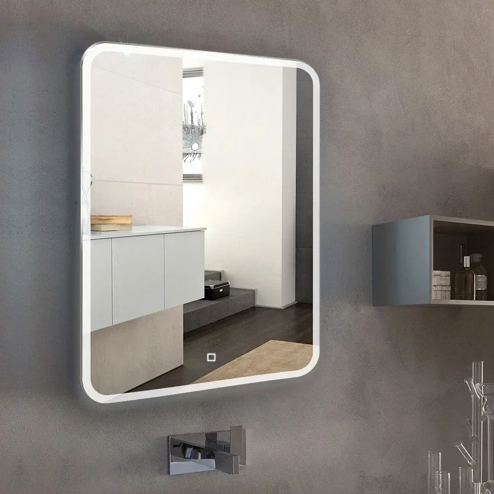 Фото 4 Зеркало Silver Mirrors Стив 68x80 сенсорный выключатель Фото 4 Зеркало Silver Mirrors Стив 68x80 сенсорный выключатель