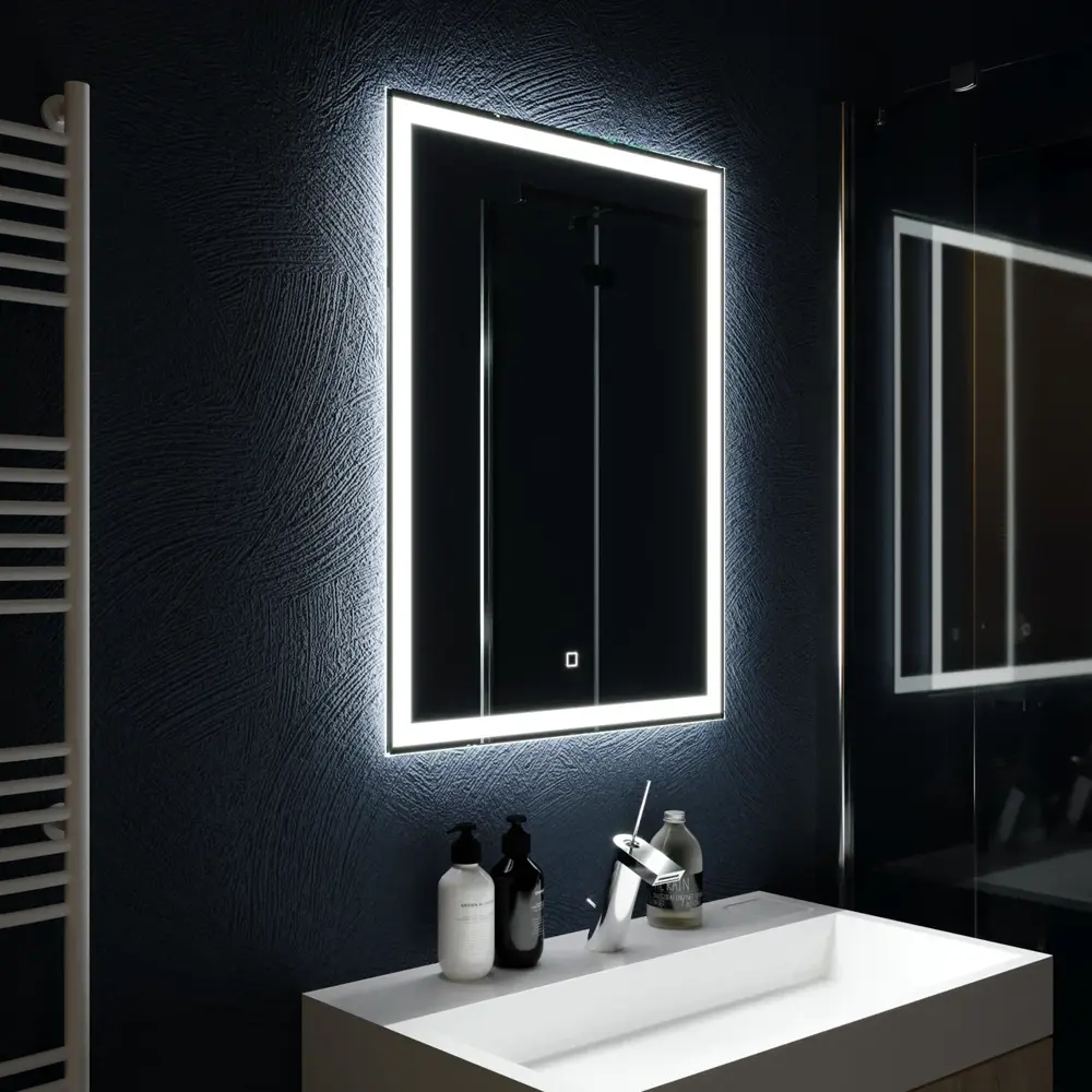 Фото 4 Зеркало Silver Mirrors Norma - Lite 60x80 сенсорный Фото 4 Зеркало Silver Mirrors Norma - Lite 60x80 сенсорный