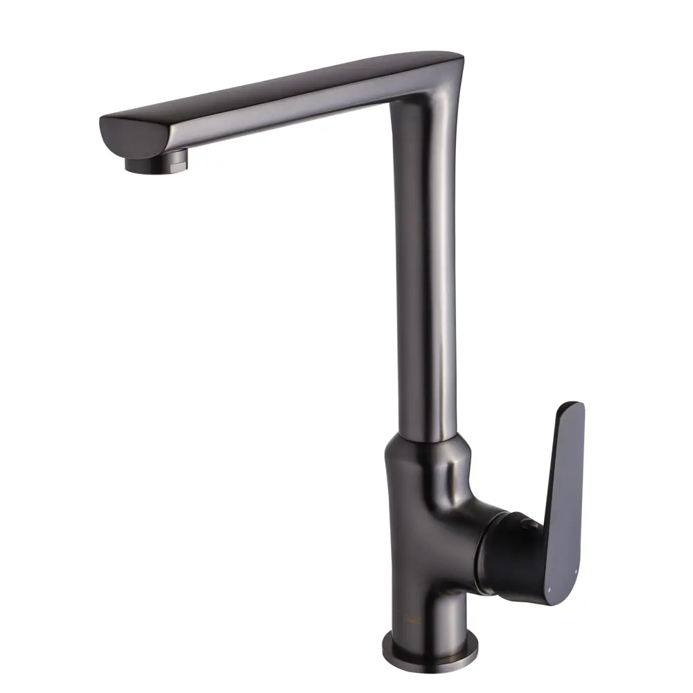 Фото 4 Смеситель для кухни Maxonor pure life PL4085-7 поворотный излив 27.4 см цвет черный матовый Фото 4 Смеситель для кухни Maxonor pure life PL4085-7 поворотный излив 27.4 см цвет черный матовый