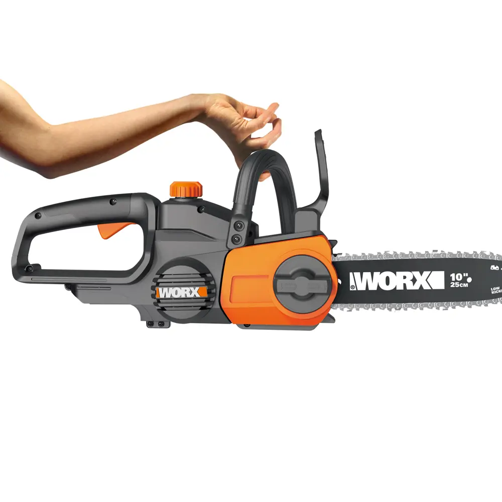 Фото 9 Пила цепная аккумуляторная Worx WG322E.1 20 В 25 см АКБ и ЗУ в комплекте Фото 9 Пила цепная аккумуляторная Worx WG322E.1 20 В 25 см АКБ и ЗУ в комплекте