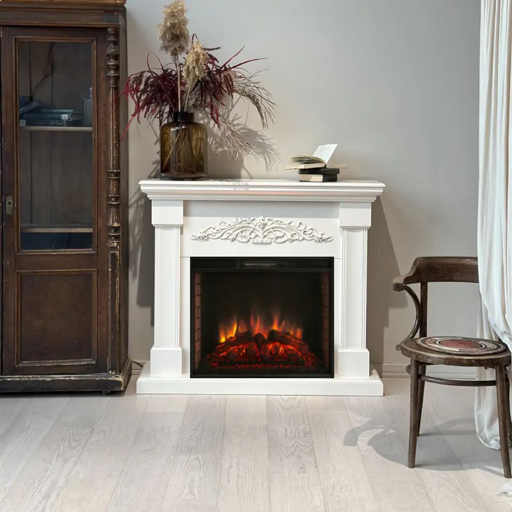 Фото 3 Каминокомплект Realflame Ofelia 26 BG-P612 с очагом Epsilon 26 750Вт орхидея Фото 3 Каминокомплект Realflame Ofelia 26 BG-P612 с очагом Epsilon 26 750Вт орхидея