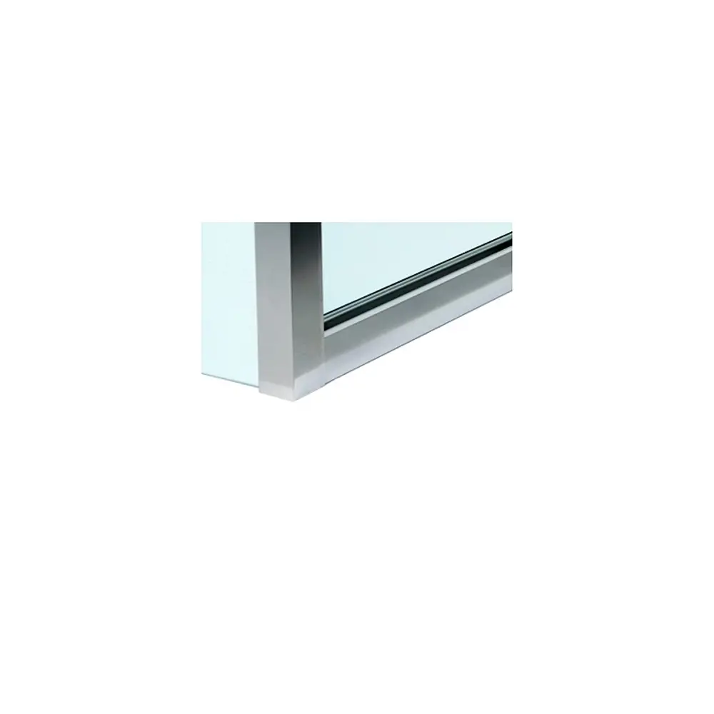 Фото 7 Душевая дверь Wasserkraft 121575 97.37 см эффект стекла прозрачный распашной