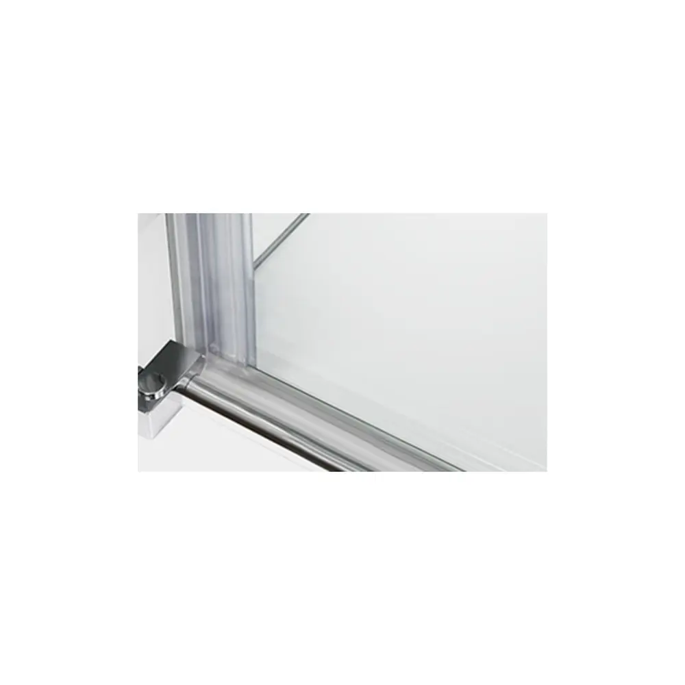 Фото 5 Душевая дверь Wasserkraft 121575 97.37 см эффект стекла прозрачный распашной