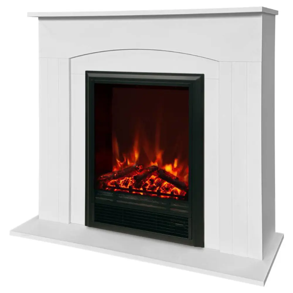 Фото 2 Каминокомплект Realflame Crosby STD WTM-F511 с очагом Eugene 750Вт белый матовый Фото 2 Каминокомплект Realflame Crosby STD WTM-F511 с очагом Eugene 750Вт белый матовый