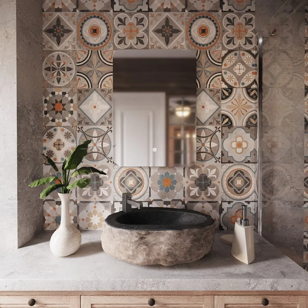 Фото 7 Зеркало MIXLINE Алон радиус - ЭКОНОМ 50x70 ШВ светодиодная подсветка сенсорный выключатель