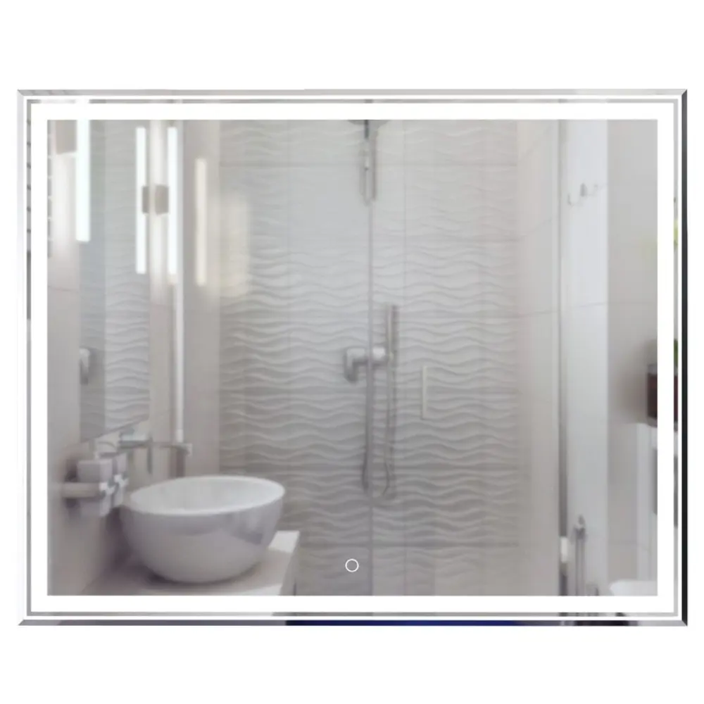 Фото 5 Зеркало MIXLINE Мелис 100x80 ШВ сенсорный выключатель светодиодная подсветка Фото 5 Зеркало MIXLINE Мелис 100x80 ШВ сенсорный выключатель светодиодная подсветка