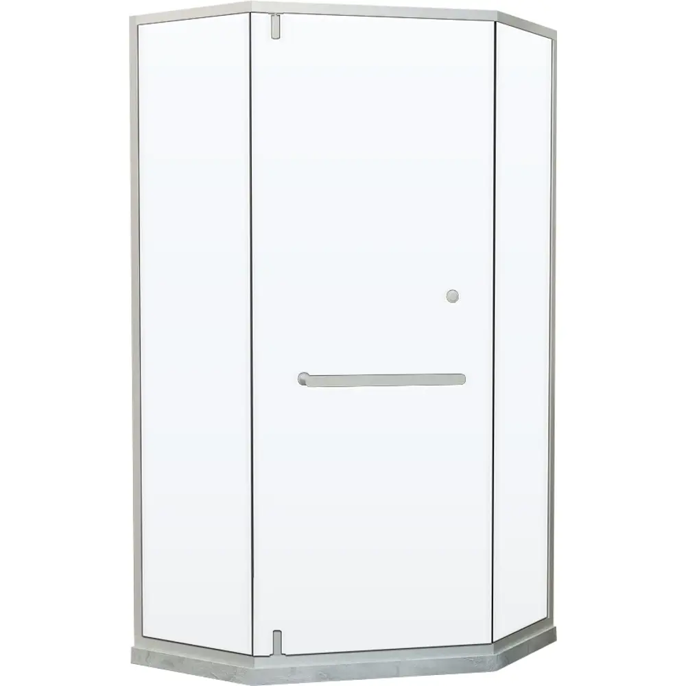Фото 2 Душевой уголок RGW Hotel HO-084-W 375642, 100x100x195 см, профиль белый Фото 2 Душевой уголок RGW Hotel HO-084-W 375642, 100x100x195 см, профиль белый