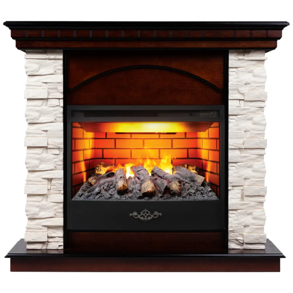 Фото Каминокомплект Realflame Elford 25.5 AO с очагом Fiji (FT255) 1700Вт античный дуб Фото Каминокомплект Realflame Elford 25.5 AO с очагом Fiji (FT255) 1700Вт античный дуб