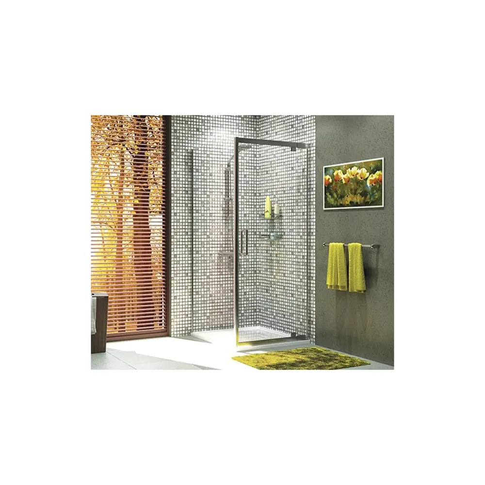 Фото 4 Душевой уголок Wasserkraft Berkel 110290 прямоугольный 90x100см серебро профиль эффект стекла прозрачный Фото 4 Душевой уголок Wasserkraft Berkel 110290 прямоугольный 90x100см серебро профиль эффект стекла прозрачный
