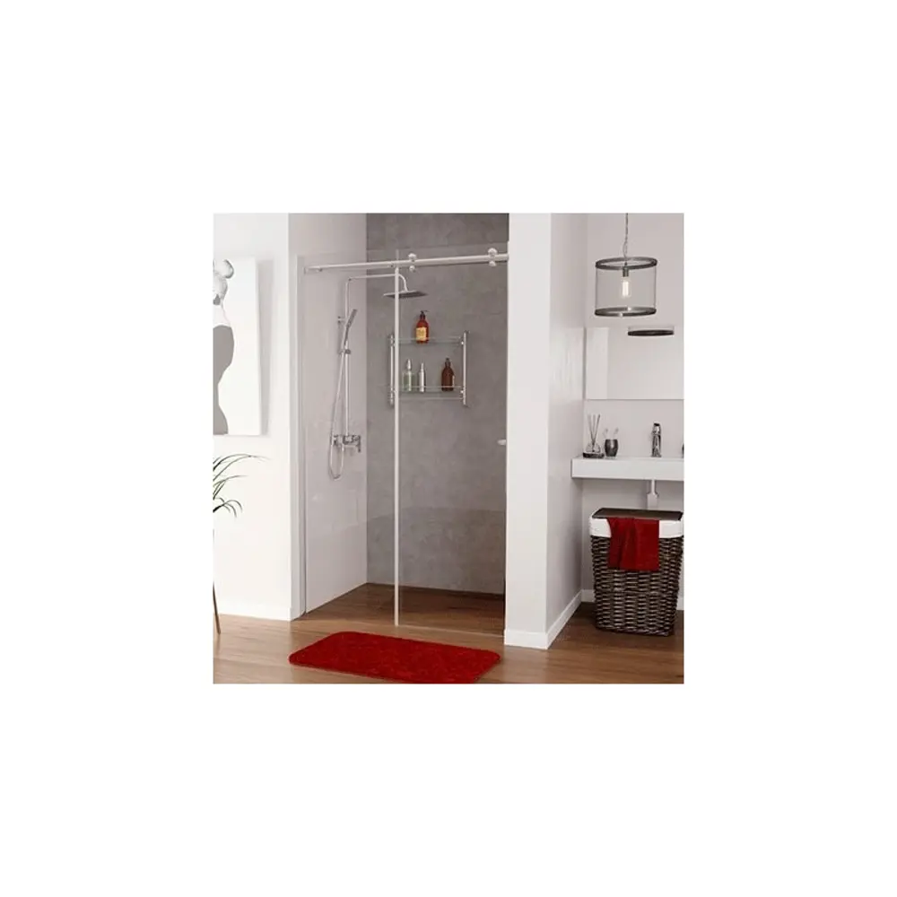 Фото 3 Душевой уголок Wasserkraft Vils 56R 135907 прямоугольный 120x90см серебро профиль эффект стекла прозрачный Фото 3 Душевой уголок Wasserkraft Vils 56R 135907 прямоугольный 120x90см серебро профиль эффект стекла прозрачный