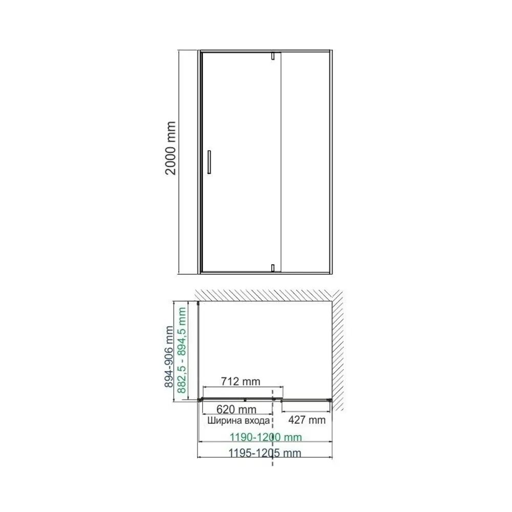 Фото Душевой уголок Wasserkraft Neime 19P 135925 прямоугольный 120x90см белый профиль эффект стекла прозрачный Фото Душевой уголок Wasserkraft Neime 19P 135925 прямоугольный 120x90см белый профиль эффект стекла прозрачный