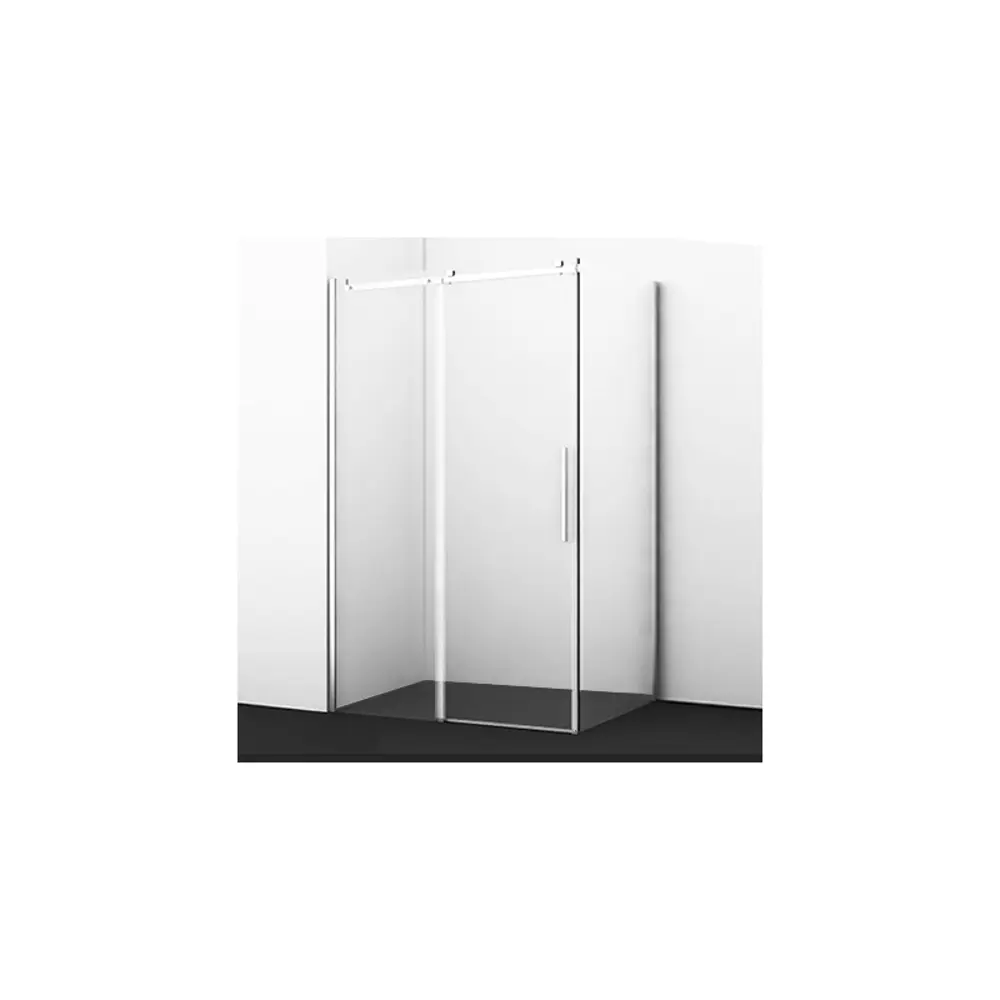 Фото 4 Душевой уголок Wasserkraft Alme 93274 прямоугольный 121x101.1см серебро профиль эффект стекла прозрачный Фото 4 Душевой уголок Wasserkraft Alme 93274 прямоугольный 121x101.1см серебро профиль эффект стекла прозрачный