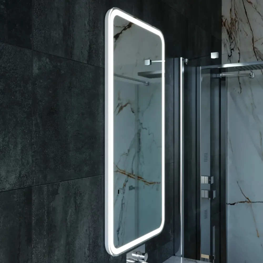 Фото 3 Зеркало с подсветкой Mixline Мальта 60x120 датчик взмаха руки,светодиодная подсветка Фото 3 Зеркало с подсветкой Mixline Мальта 60x120 датчик взмаха руки,светодиодная подсветка