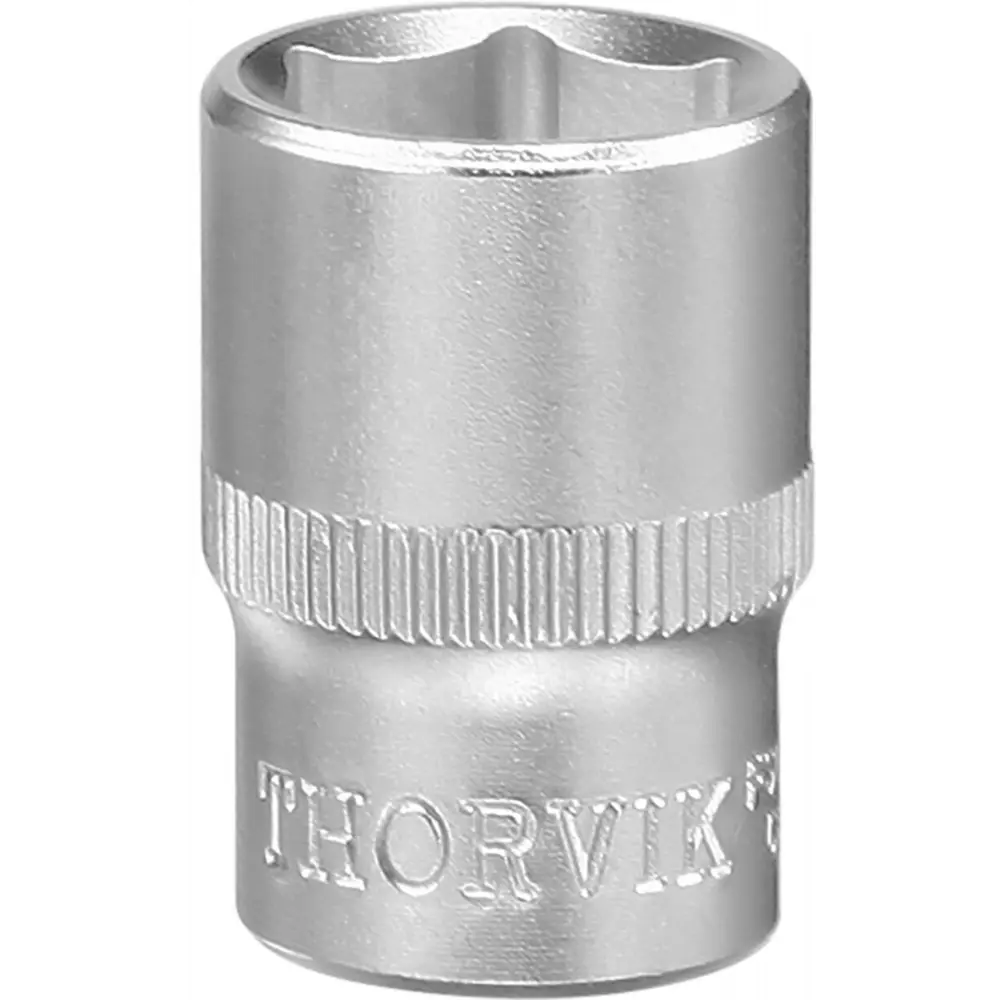 Фото Торцевая головка шестигранная Thorvik S11S11130 1/4 дюйма 13 мм Фото Торцевая головка шестигранная Thorvik S11S11130 1/4 дюйма 13 мм