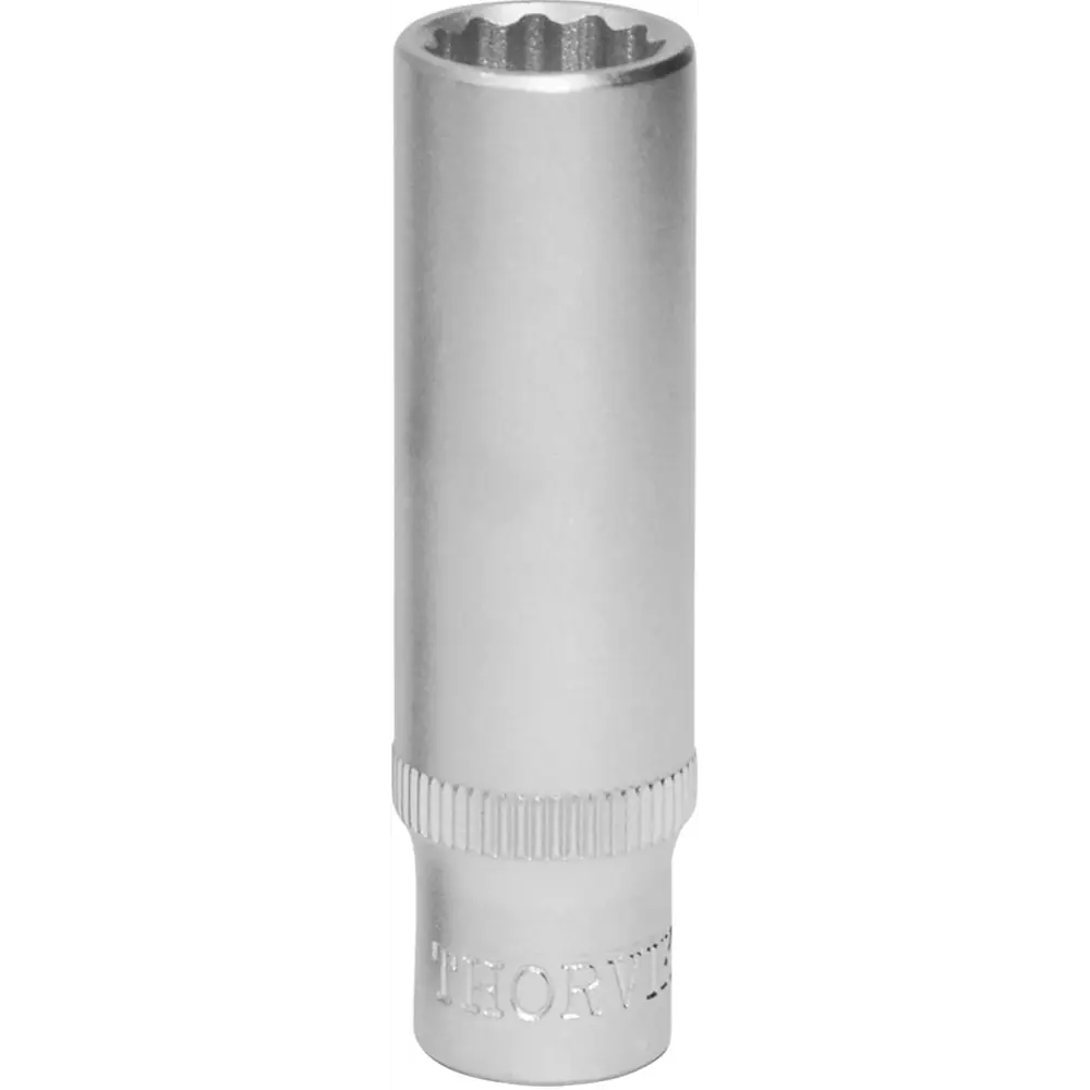 Фото 2 Торцевая головка удлиненная двенадцатигранная Thorvik S11S22100 1/4 дюйма 10 мм Фото 2 Торцевая головка удлиненная двенадцатигранная Thorvik S11S22100 1/4 дюйма 10 мм