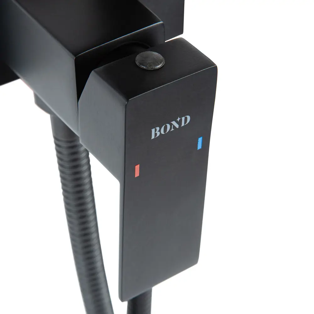 Фото 4 Смеситель для гигиенического душа Bond Smart BL671188 однорычажный цвет черный матовый Фото 4 Смеситель для гигиенического душа Bond Smart BL671188 однорычажный цвет черный матовый