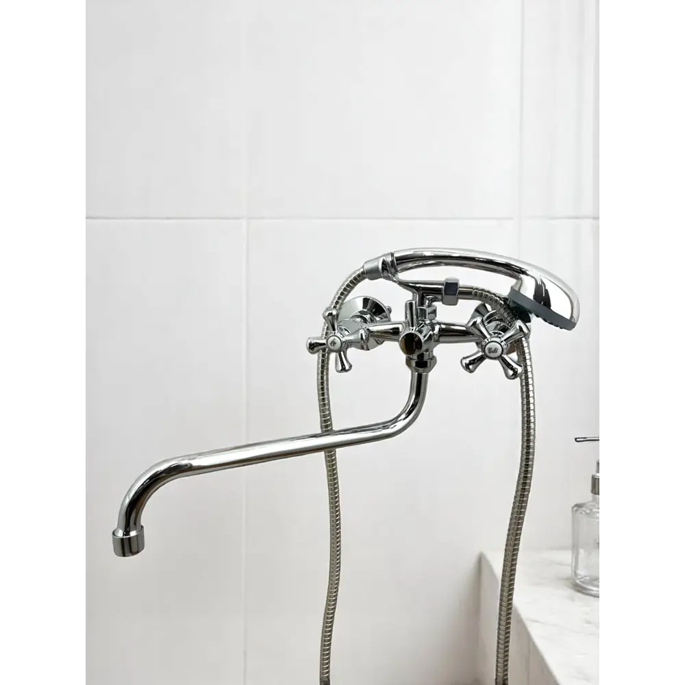 Фото 13 Смеситель для ванны Griale DK-8863B цвет серебристый Фото 13 Смеситель для ванны Griale DK-8863B цвет серебристый