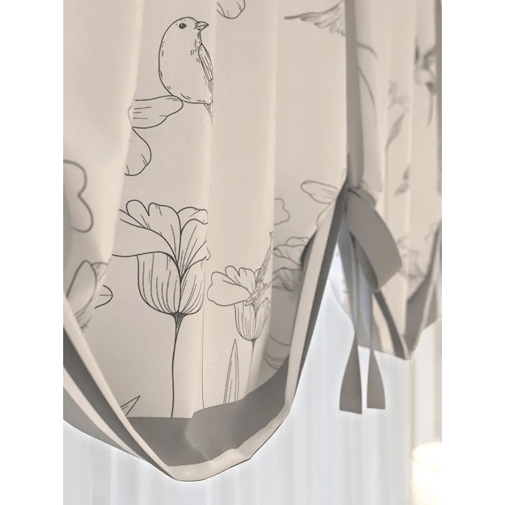 Фото 2 Комплект штор At home Базовая коллекция AT515055 на шторной ленте 250x500 см цвет бежевый Фото 2 Комплект штор At home Базовая коллекция AT515055 на шторной ленте 250x500 см цвет бежевый