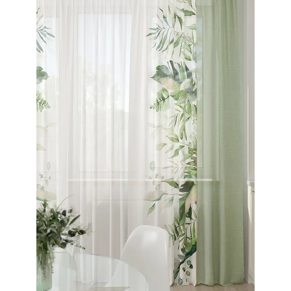 Фото Тюль At home Базовая коллекция AT994013 на шторной ленте 260x450 см цвет бежевый Фото Тюль At home Базовая коллекция AT994013 на шторной ленте 260x450 см цвет бежевый