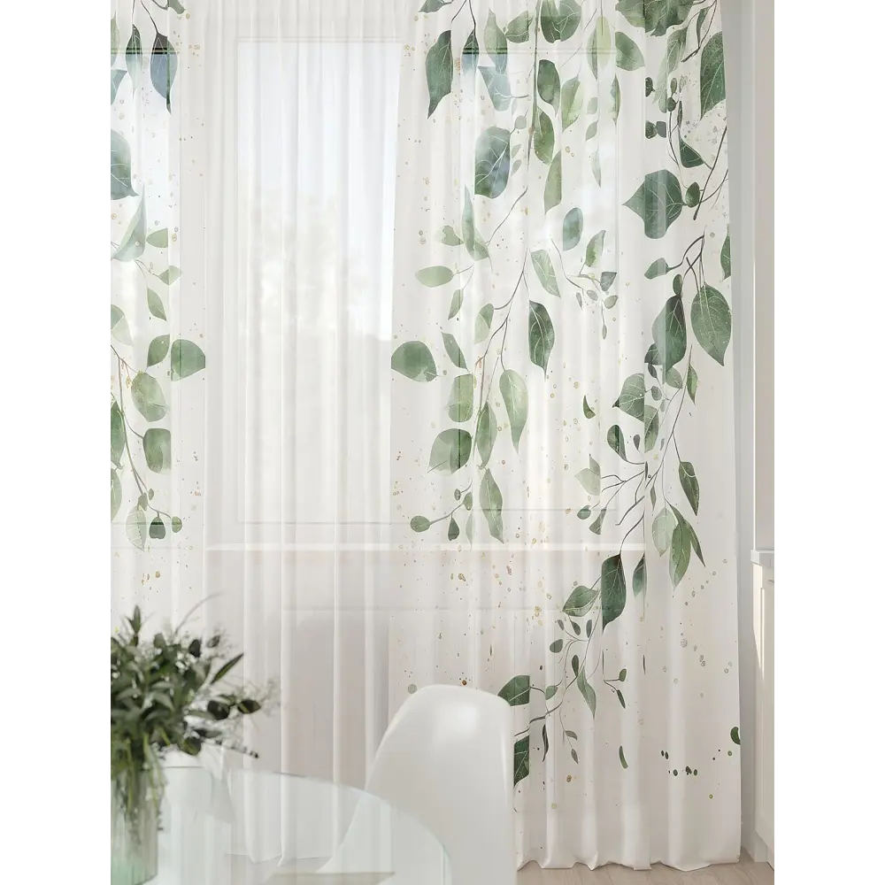 Фото 8 Тюль At home Базовая коллекция AT994011 на шторной ленте 260x450 см цвет бежевый Фото 8 Тюль At home Базовая коллекция AT994011 на шторной ленте 260x450 см цвет бежевый
