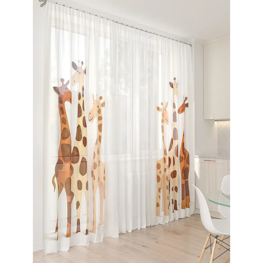 Фото 5 Тюль At home Базовая коллекция AT994130 на шторной ленте 260x450 см цвет бежевый Фото 5 Тюль At home Базовая коллекция AT994130 на шторной ленте 260x450 см цвет бежевый