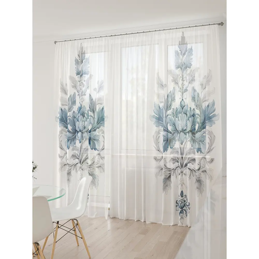 Фото 2 Тюль At home Базовая коллекция AT994116 на шторной ленте 260x450 см цвет бежевый Фото 2 Тюль At home Базовая коллекция AT994116 на шторной ленте 260x450 см цвет бежевый