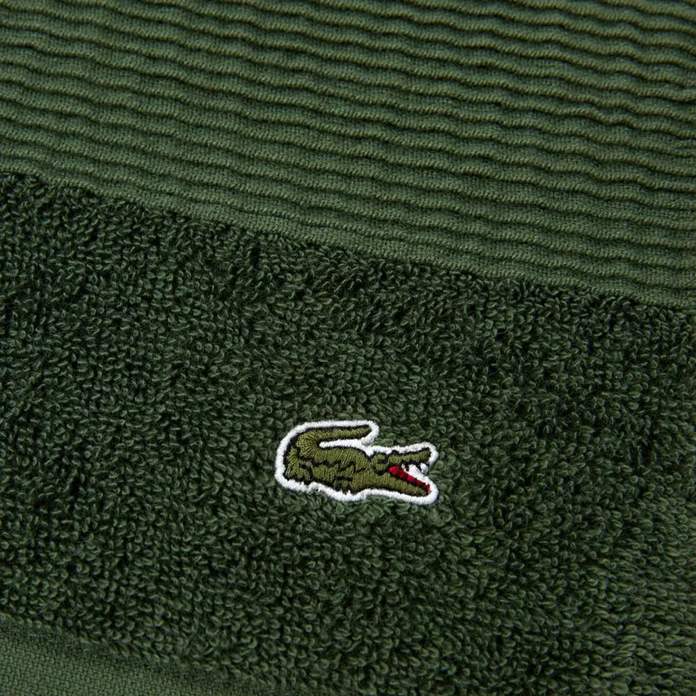 Фото 3 Полотенце Lacoste Super для ванной 100x150 см зеленый Фото 3 Полотенце Lacoste Super для ванной 100x150 см зеленый