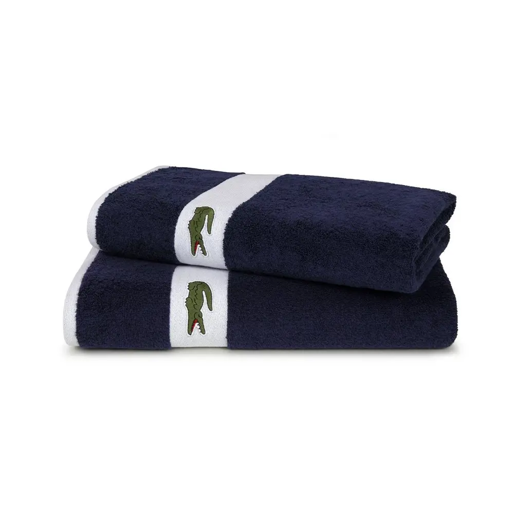 Фото 3 Полотенце Lacoste Casual для ванной 55x100 см синий Фото 3 Полотенце Lacoste Casual для ванной 55x100 см синий