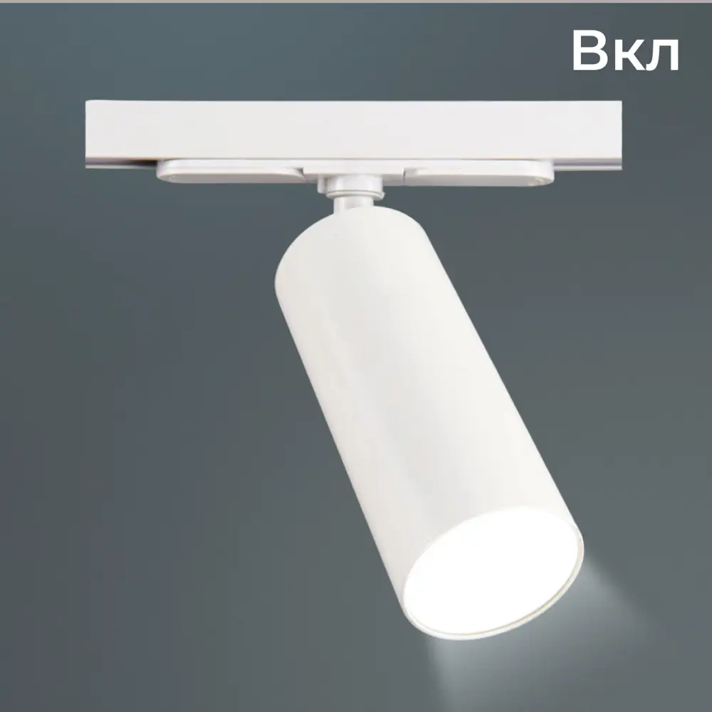 Фото 7 Трековый светильник спот светодиодный Citilux Cl01t120n 12 Вт 5 м² цвет белый Фото 7 Трековый светильник спот светодиодный Citilux Cl01t120n 12 Вт 5 м² цвет белый