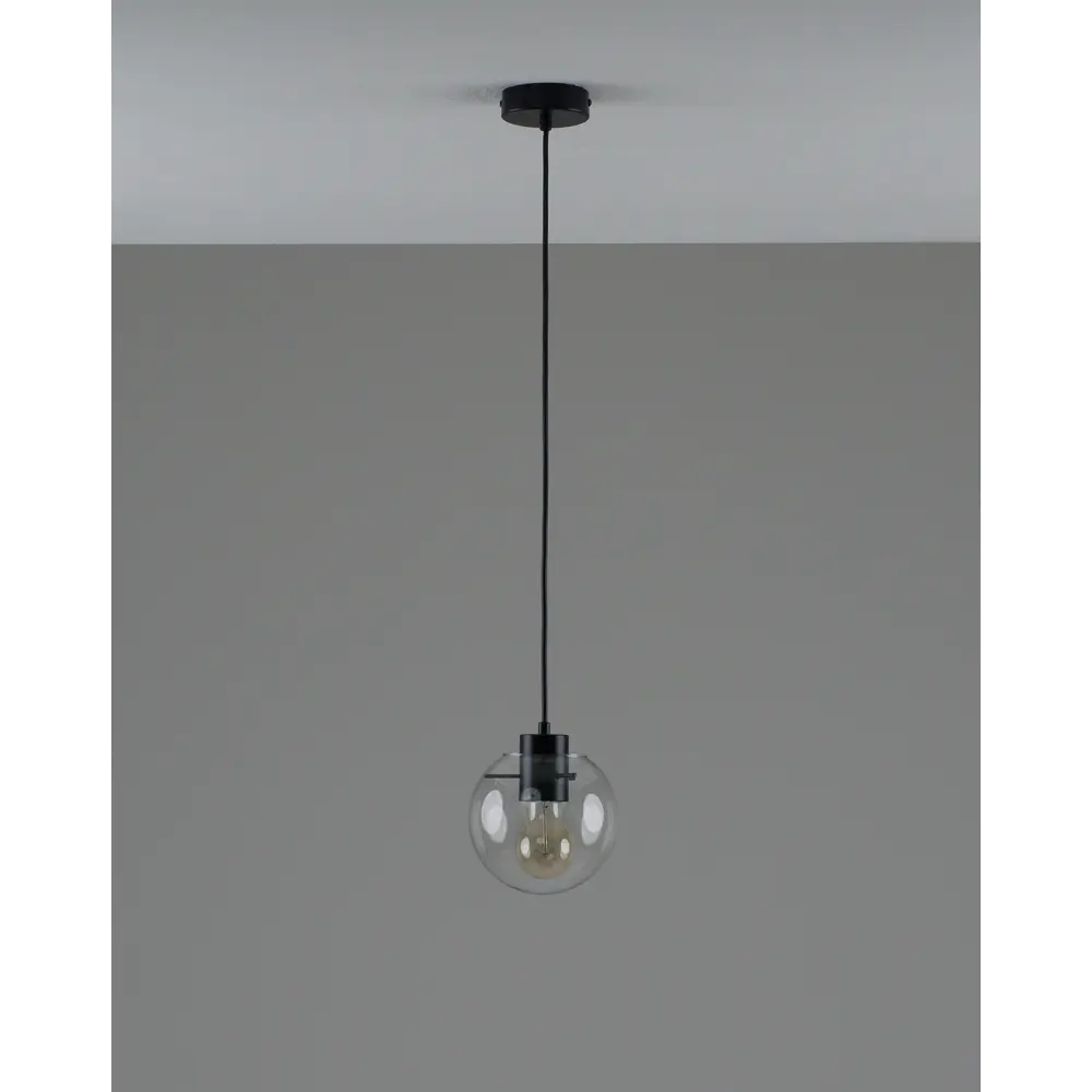 Фото 3 Светильник подвесной Moderli Aurora V11537-1p 1 лампа 3 м² цвет черный Фото 3 Светильник подвесной Moderli Aurora V11537-1p 1 лампа 3 м² цвет черный