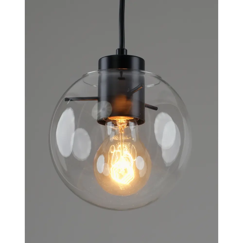 Фото 5 Светильник подвесной Moderli Aurora V11537-1p 1 лампа 3 м² цвет черный Фото 5 Светильник подвесной Moderli Aurora V11537-1p 1 лампа 3 м² цвет черный