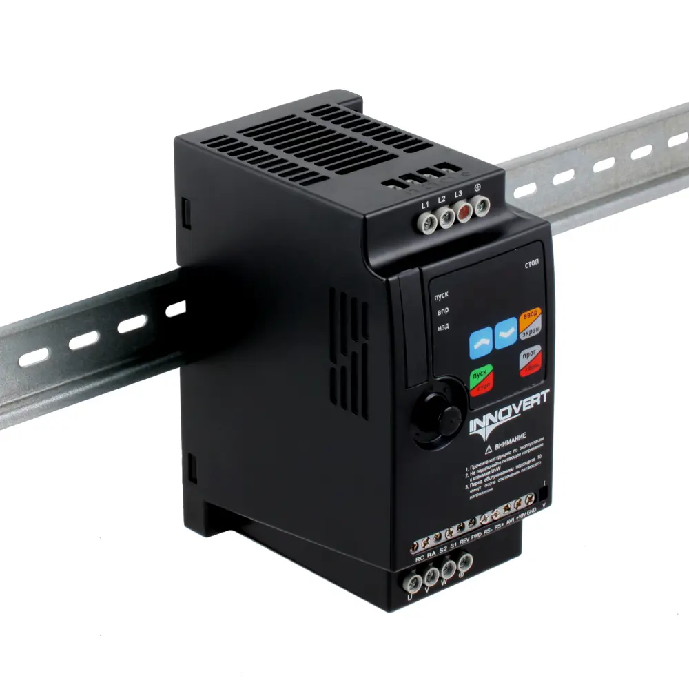 Фото 2 Преобразователь частоты Innovert ISD Mini Plus ISD222M21E 11 А 2.2 кВт Фото 2 Преобразователь частоты Innovert ISD Mini Plus ISD222M21E 11 А 2.2 кВт