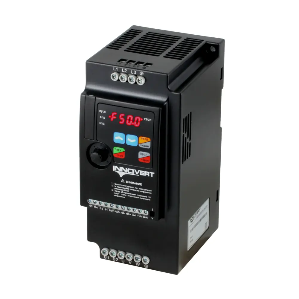 Фото Преобразователь частоты Innovert ISD Mini Plus ISD402M43E 8.60 А 4 кВт Фото Преобразователь частоты Innovert ISD Mini Plus ISD402M43E 8.60 А 4 кВт