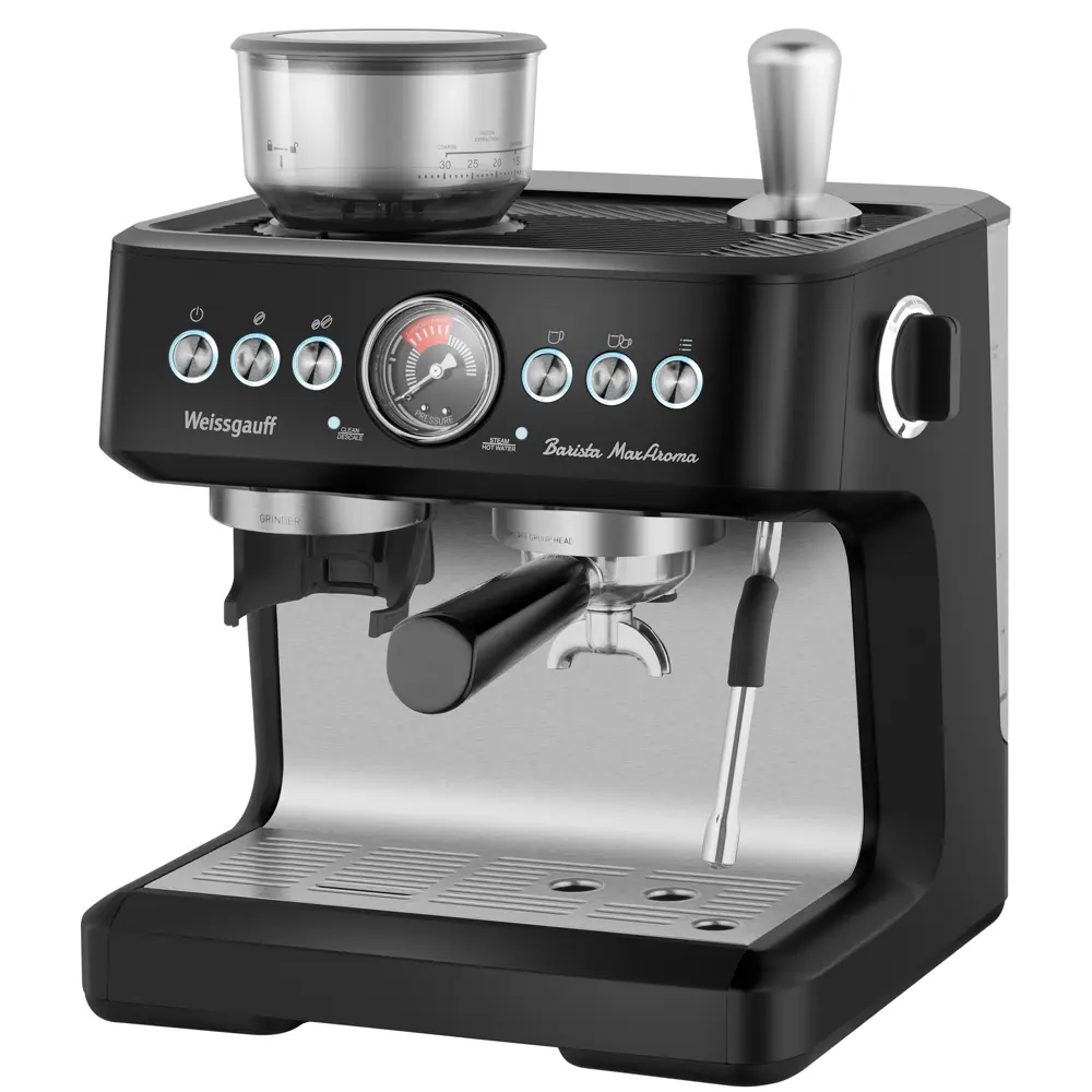 Фото 5 Кофейная станция Weissgauff WCM 685 Barista MaxAroma Pro Nero Фото 5 Кофейная станция Weissgauff WCM 685 Barista MaxAroma Pro Nero
