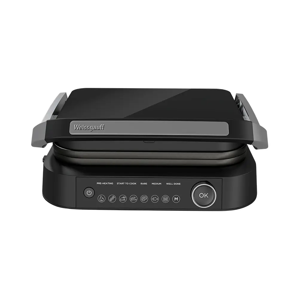 Фото 9 Электрический гриль Weissgauff WCG-360 Nero Glass Chef’s Steak