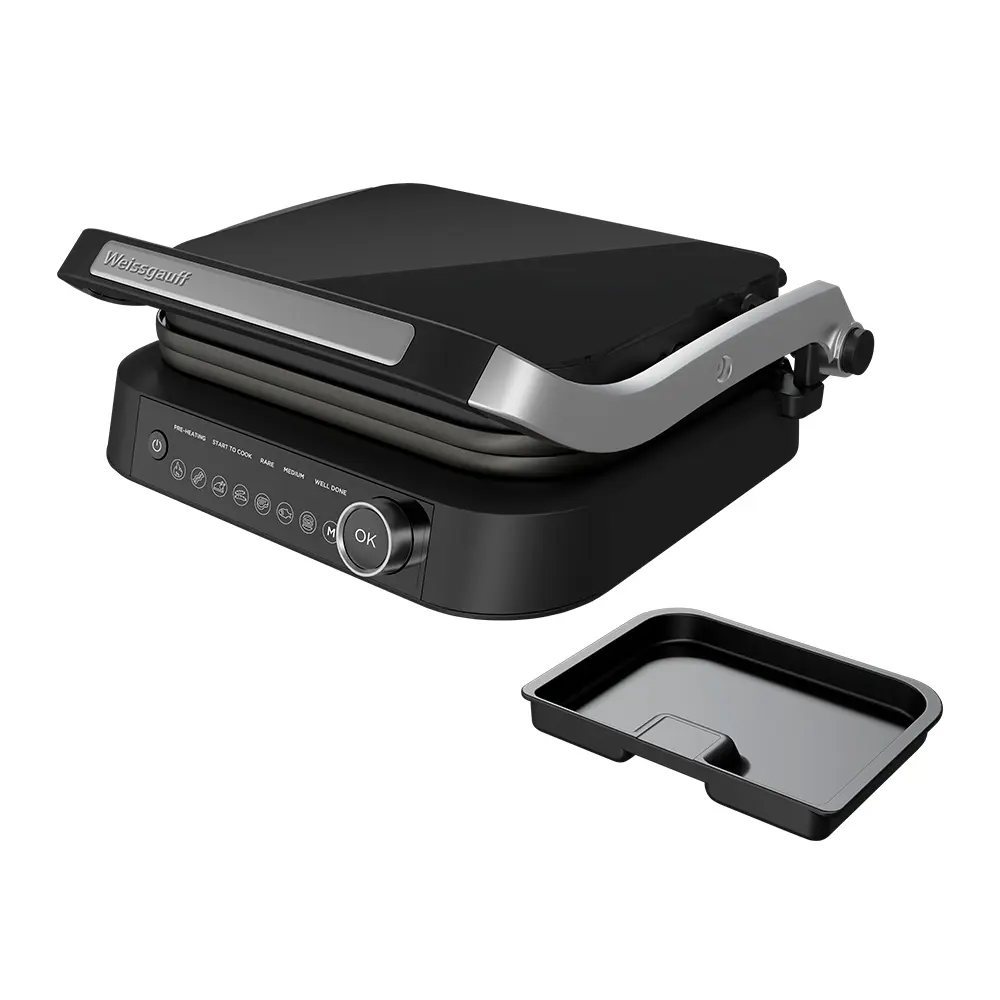 Фото 10 Электрический гриль Weissgauff WCG-360 Nero Glass Chef’s Steak