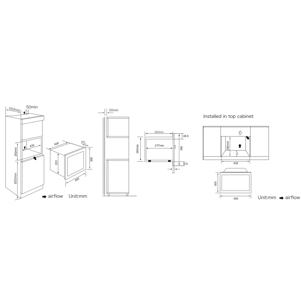 Фото 6 Встраиваемая микроволновая печь Weissgauff 452 D 20 л 45x30x31.7 см цвет белый Фото 6 Встраиваемая микроволновая печь Weissgauff 452 D 20 л 45x30x31.7 см цвет белый