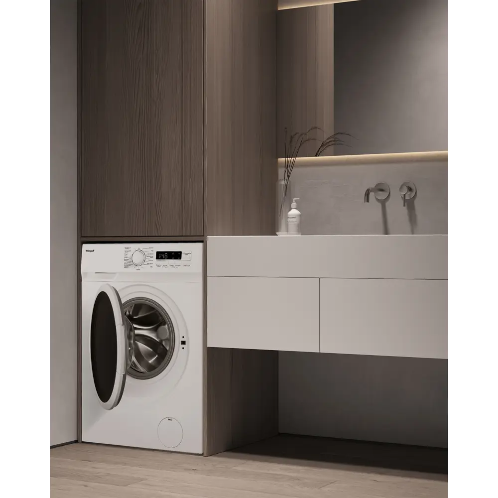 Фото Стиральная машина Weissgauff Wm 4126 d steam 59.5x85x40 см 6 кг цвет белый Фото Стиральная машина Weissgauff Wm 4126 d steam 59.5x85x40 см 6 кг цвет белый
