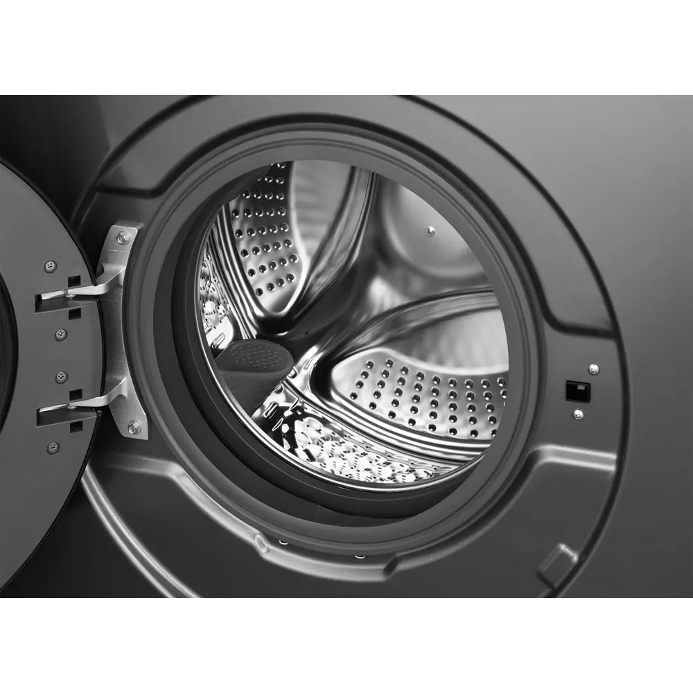 Фото 11 Стиральная машина Weissgauff Wm 47147 dc inverter steam silver 59.5x85x41 см 7 кг цвет серебристый металлик