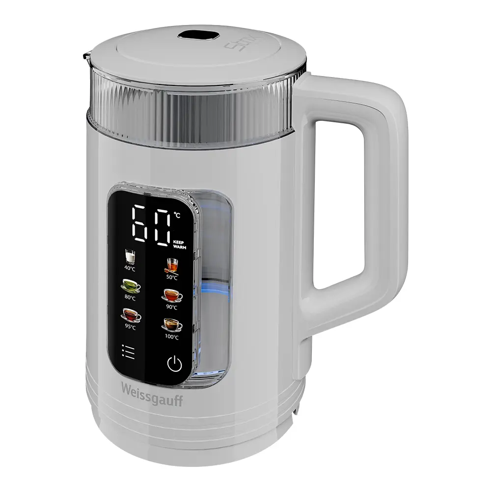 Фото 6 Чайник электрический Weissgauff WK 1520 Dw Touch BodyCool Фото 6 Чайник электрический Weissgauff WK 1520 Dw Touch BodyCool