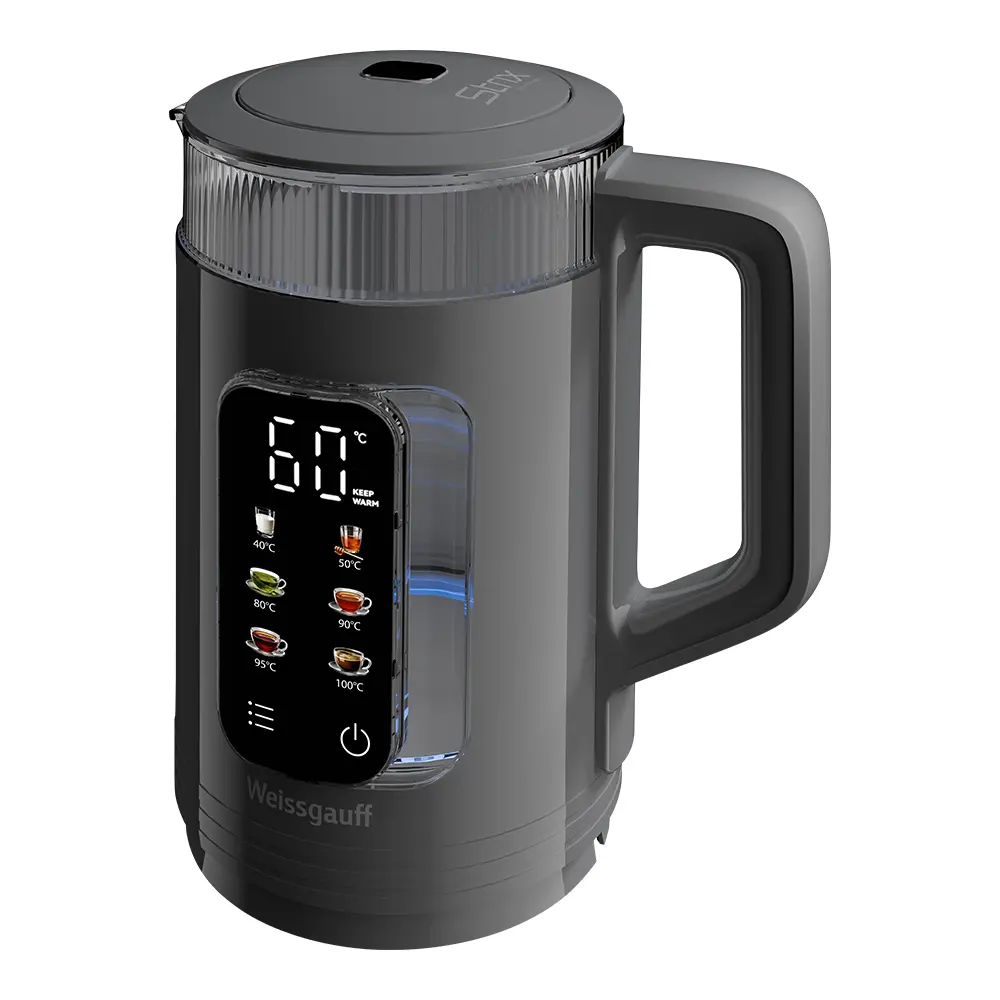 Фото Чайник электрический Weissgauff WK 1520 Dt Touch BodyCool Фото Чайник электрический Weissgauff WK 1520 Dt Touch BodyCool