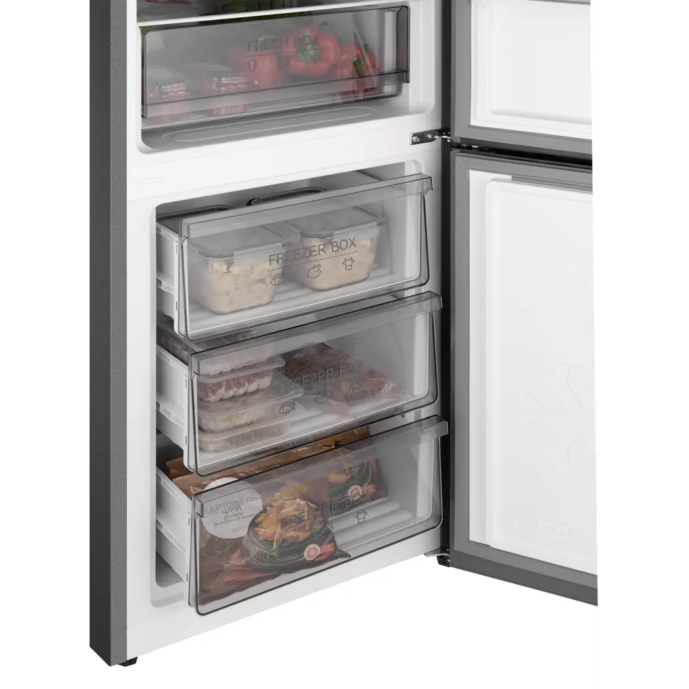 Фото 10 Холодильник Weissgauff WRK 185 Total NoFrost Inverter Beige Glass Фото 10 Холодильник Weissgauff WRK 185 Total NoFrost Inverter Beige Glass