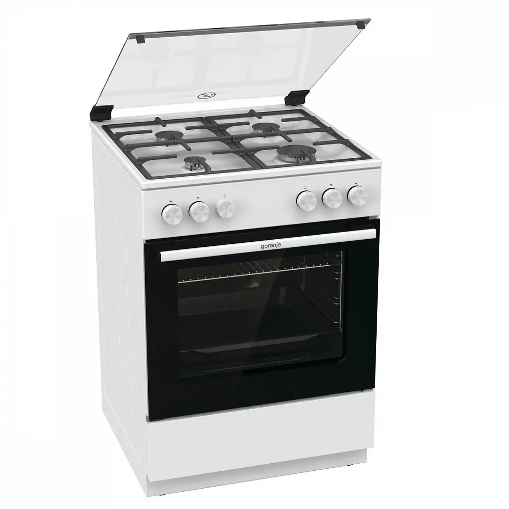 Фото 6 Газовая плита с духовкой Gorenje 745699 60x85x60 см цвет белый Фото 6 Газовая плита с духовкой Gorenje 745699 60x85x60 см цвет белый