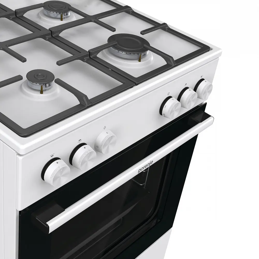 Фото 3 Газовая плита с духовкой Gorenje 745699 60x85x60 см цвет белый Фото 3 Газовая плита с духовкой Gorenje 745699 60x85x60 см цвет белый