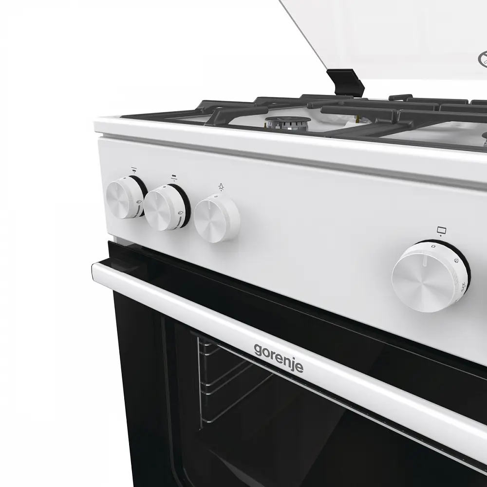 Фото 10 Газовая плита с духовкой Gorenje 745699 60x85x60 см цвет белый Фото 10 Газовая плита с духовкой Gorenje 745699 60x85x60 см цвет белый