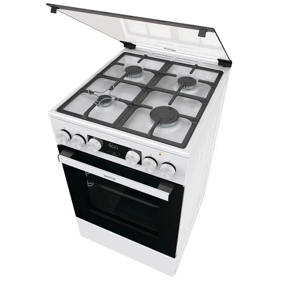 Фото 9 Кухонная плита Gorenje 740555 50x85x59.4 см цвет белый Фото 9 Кухонная плита Gorenje 740555 50x85x59.4 см цвет белый