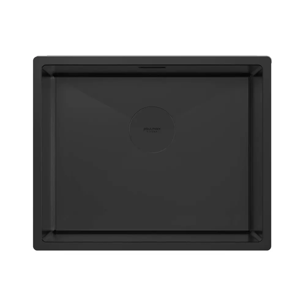 Фото 3 Мойка для кухни Paulmark NEXT 54 UNI 44x54 см глубина чаши 20 см нержавеющая сталь цвет черный матовый Фото 3 Мойка для кухни Paulmark NEXT 54 UNI 44x54 см глубина чаши 20 см нержавеющая сталь цвет черный матовый