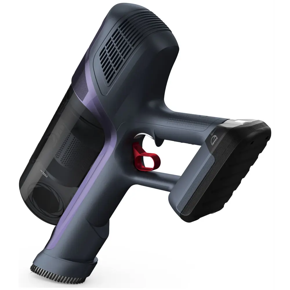 Фото 4 Пылесос вертикальный Tefal X-pert 6.60 ty6838wo 0.55 л 500 Вт цвет серый, фиолетовый Фото 4 Пылесос вертикальный Tefal X-pert 6.60 ty6838wo 0.55 л 500 Вт цвет серый, фиолетовый