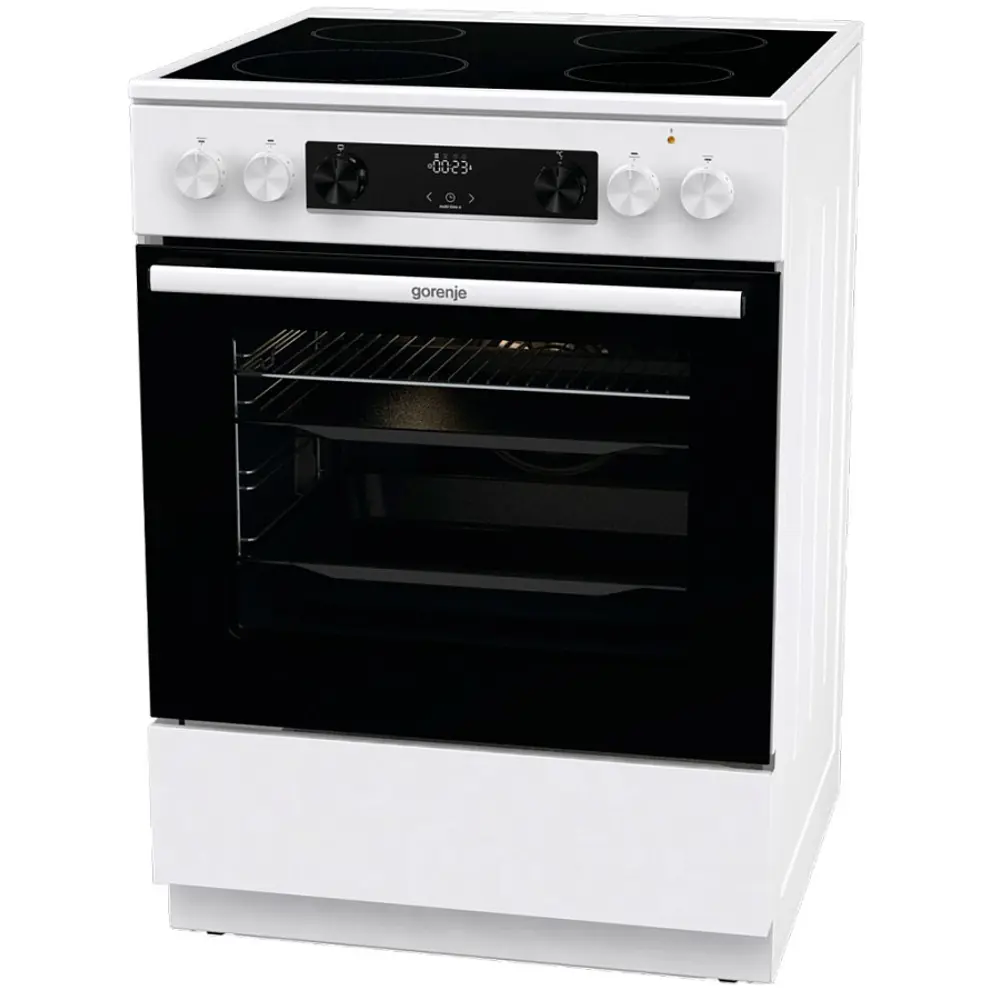 Фото 13 Электрическая плита с духовкой Gorenje 740935 60x85x60 см цвет белый Фото 13 Электрическая плита с духовкой Gorenje 740935 60x85x60 см цвет белый